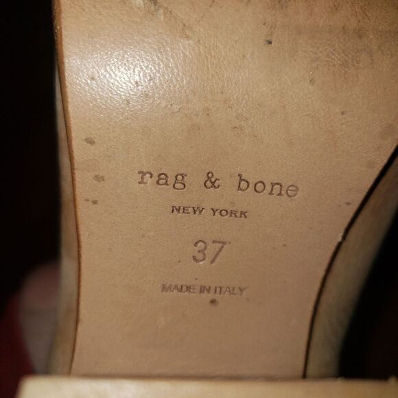 Rag & bone beige booties - Picture 8 of 8